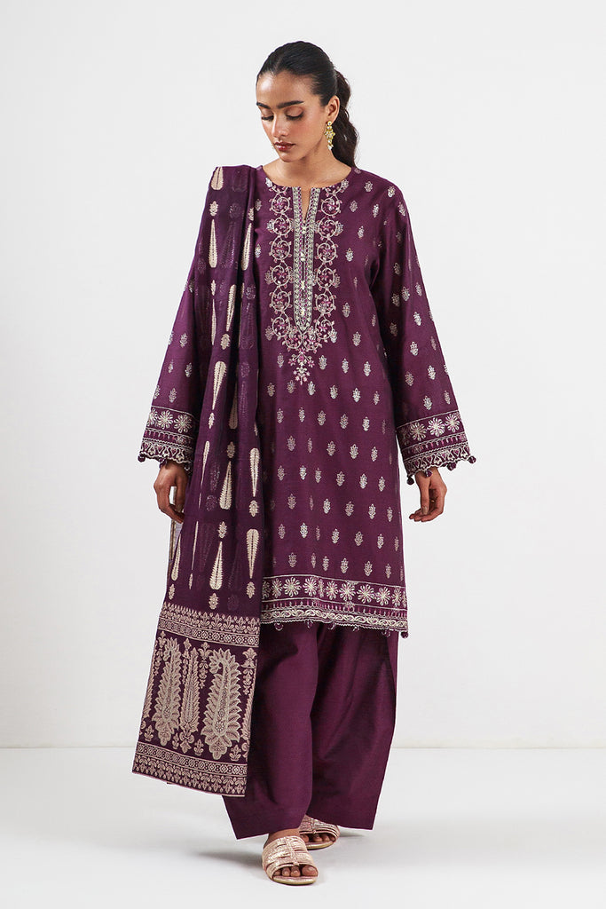 Beech Tree| Embroidered Lawn 24 | P-05 - Khanumjan  Pakistani Clothes and Designer Dresses in UK, USA 