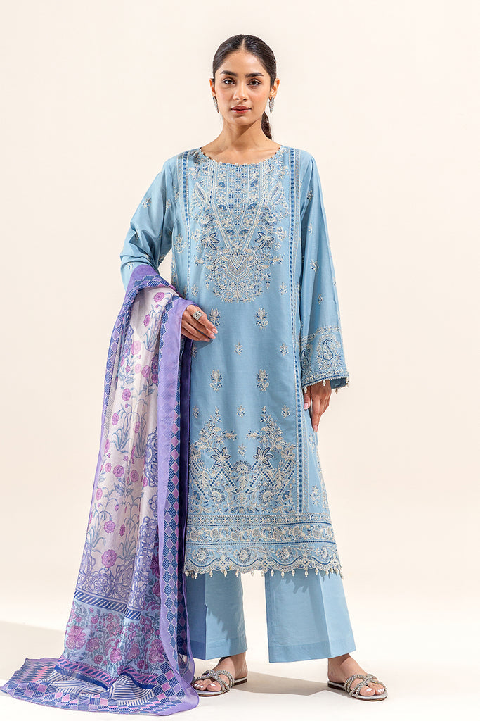 Beech Tree| Embroidered Lawn 24 | P-16 - Khanumjan  Pakistani Clothes and Designer Dresses in UK, USA 