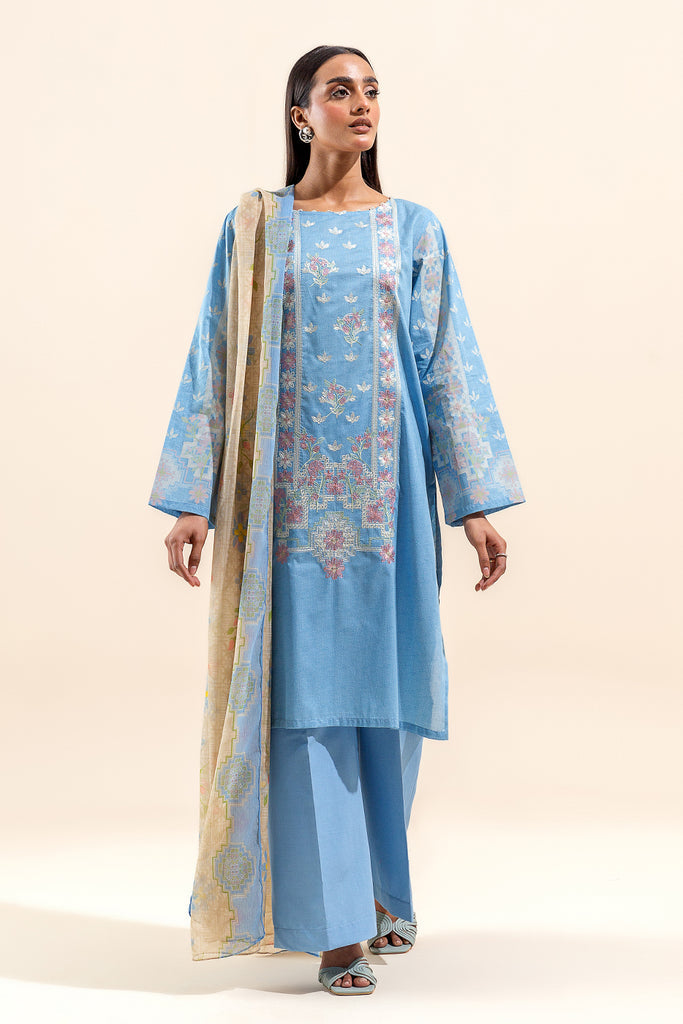 Beech Tree| Embroidered Lawn 24 | P-17 - Khanumjan  Pakistani Clothes and Designer Dresses in UK, USA 