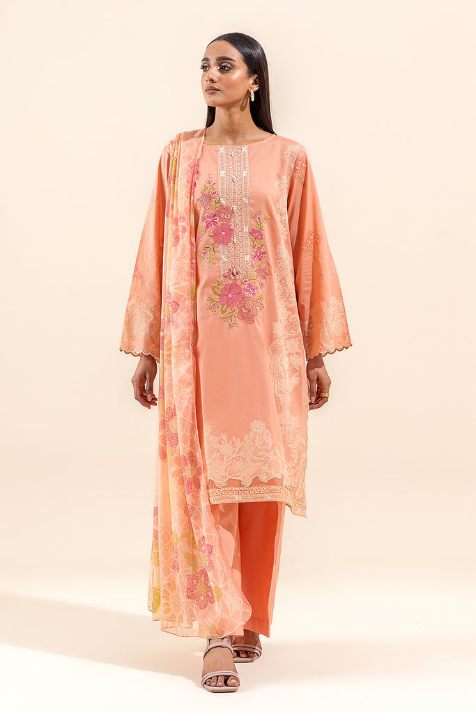Beech Tree| Embroidered Lawn 24 | P-25 - Khanumjan  Pakistani Clothes and Designer Dresses in UK, USA 