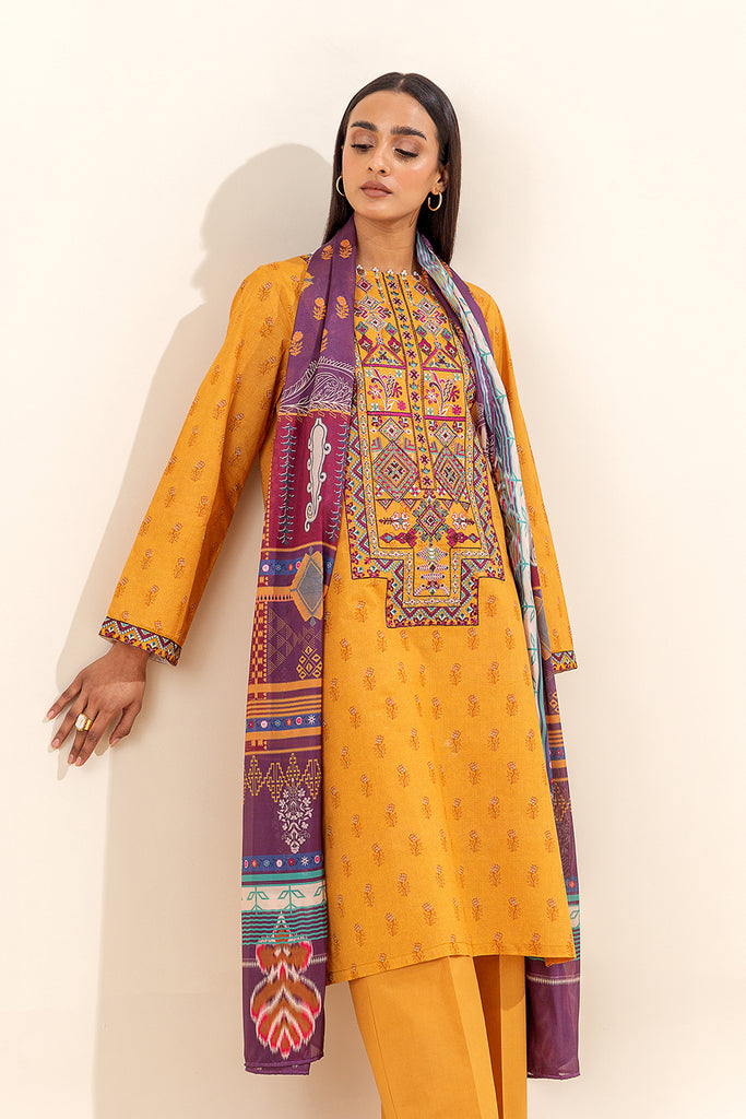 Beech Tree| Embroidered Lawn 24 | P-07 - Khanumjan  Pakistani Clothes and Designer Dresses in UK, USA 