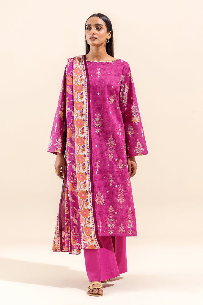 Beech Tree| Embroidered Lawn 24 | P-28 - Khanumjan  Pakistani Clothes and Designer Dresses in UK, USA 