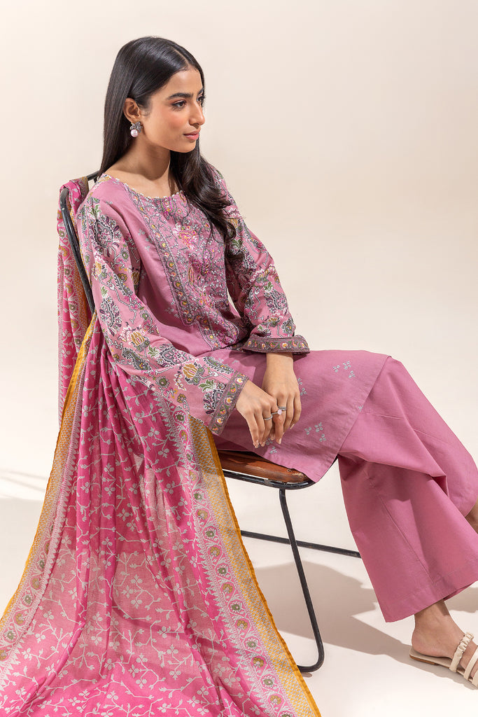 Beech Tree| Embroidered Lawn 24 | P-33 - Khanumjan  Pakistani Clothes and Designer Dresses in UK, USA 