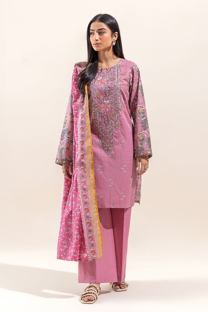 Beech Tree| Embroidered Lawn 24 | P-33 - Khanumjan  Pakistani Clothes and Designer Dresses in UK, USA 