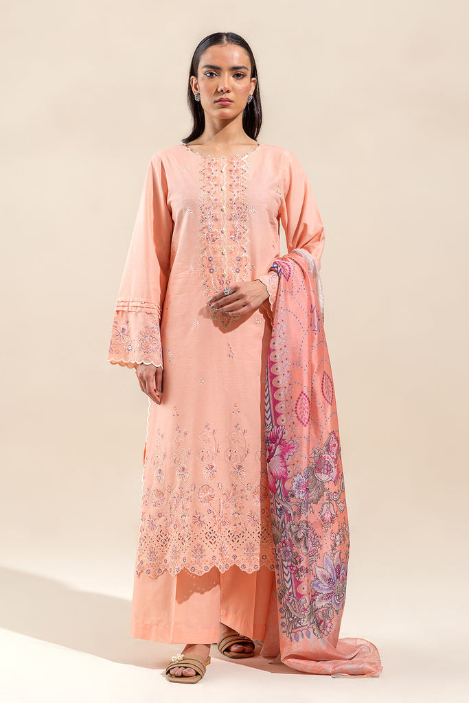 Beech Tree| Embroidered Lawn 24 | P-26 - Khanumjan  Pakistani Clothes and Designer Dresses in UK, USA 