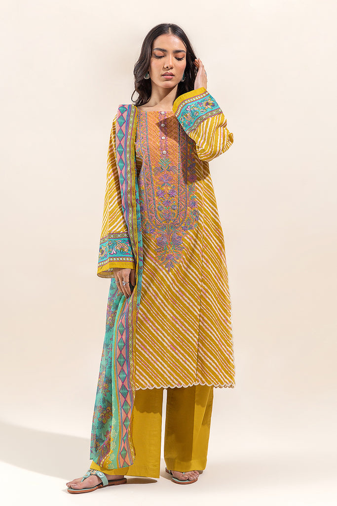 Beech Tree| Embroidered Lawn 24 | P-19 - Khanumjan  Pakistani Clothes and Designer Dresses in UK, USA 