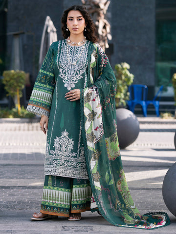 Mahnur | Broadway Luxury Lawn 26 | BW - 012