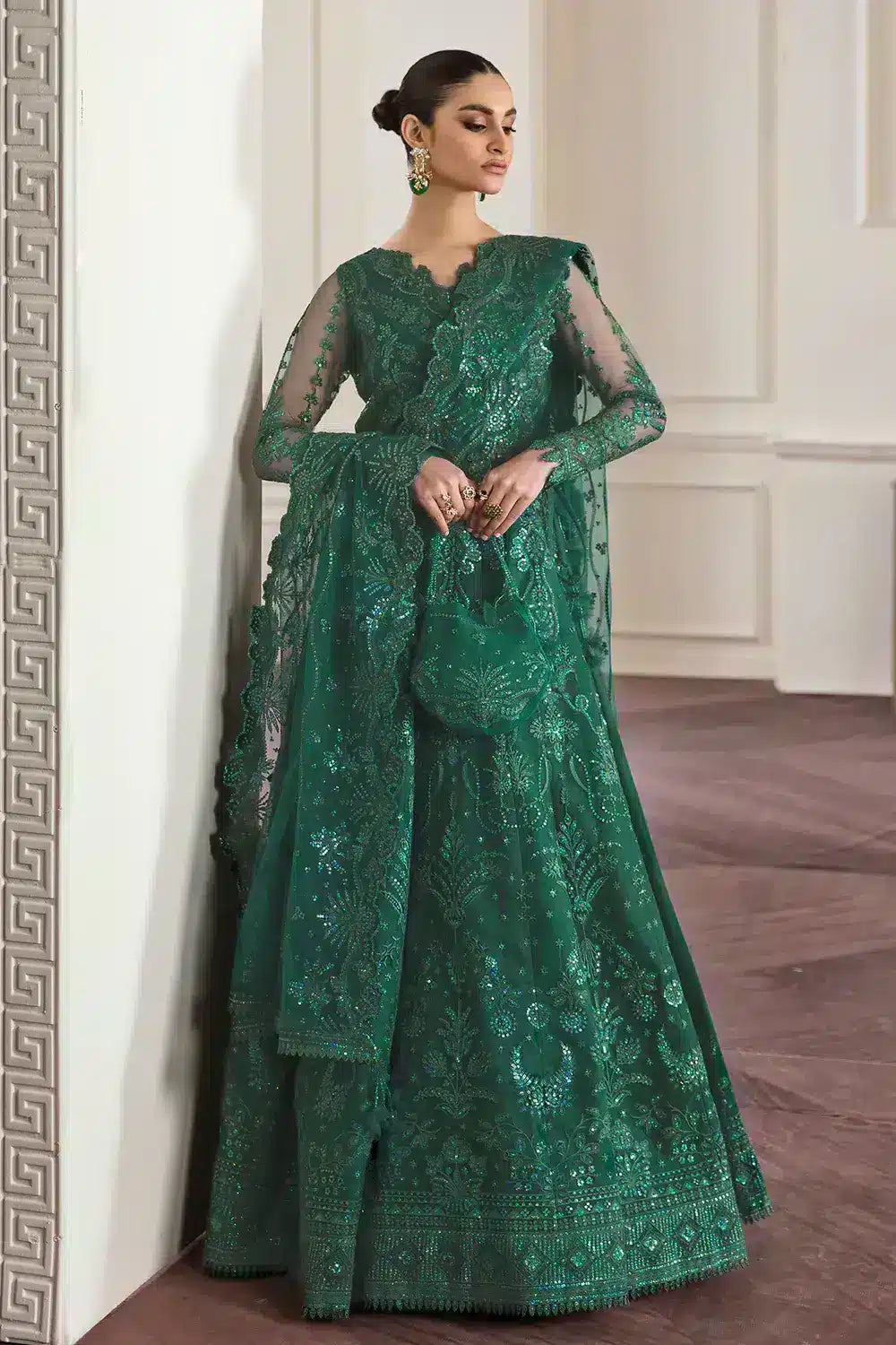 Baroque | Formals Collection | UF-298 - Khanumjan  Pakistani Clothes and Designer Dresses in UK, USA 