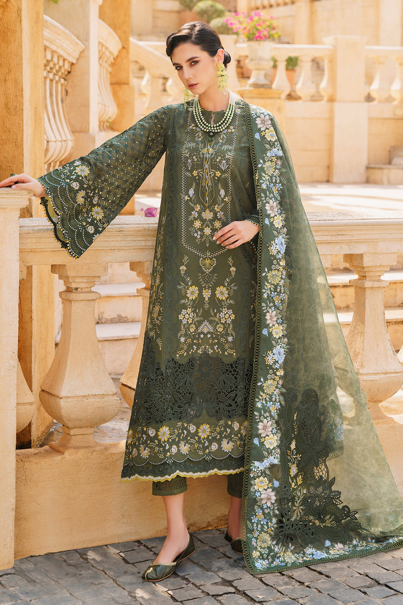 Baroque | Swiss Lawn 24 | SL12-D10 - Khanumjan  Pakistani Clothes and Designer Dresses in UK, USA 