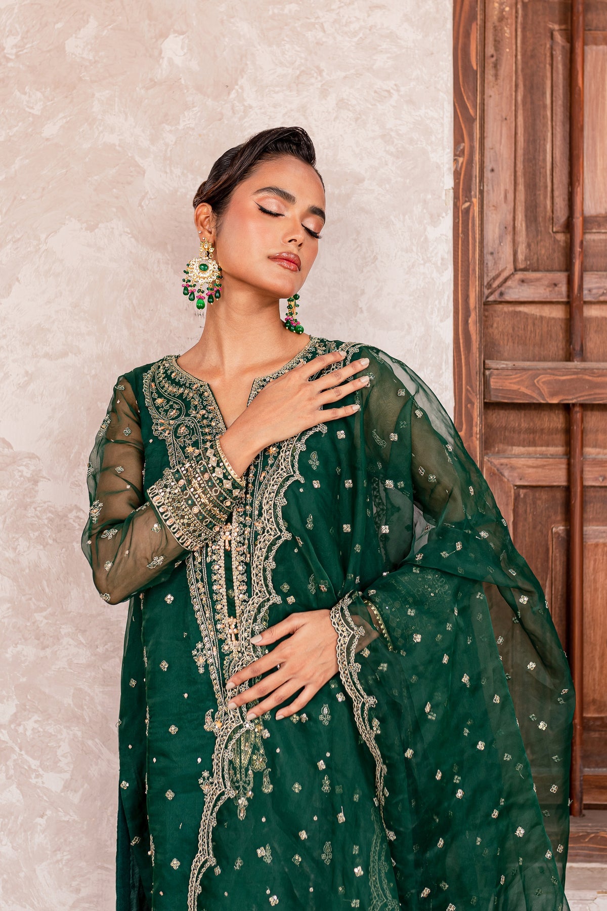 Batik | Desire Formal Dresses | Pine Green - Khanumjan  Pakistani Clothes and Designer Dresses in UK, USA 