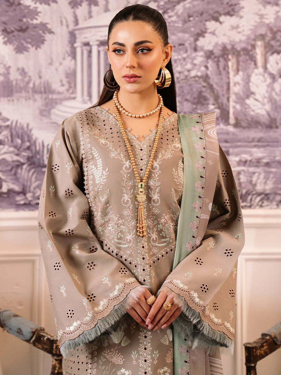 Bin Ilyas | La Hira Spring Summer 24 | 203-A - Khanumjan  Pakistani Clothes and Designer Dresses in UK, USA 