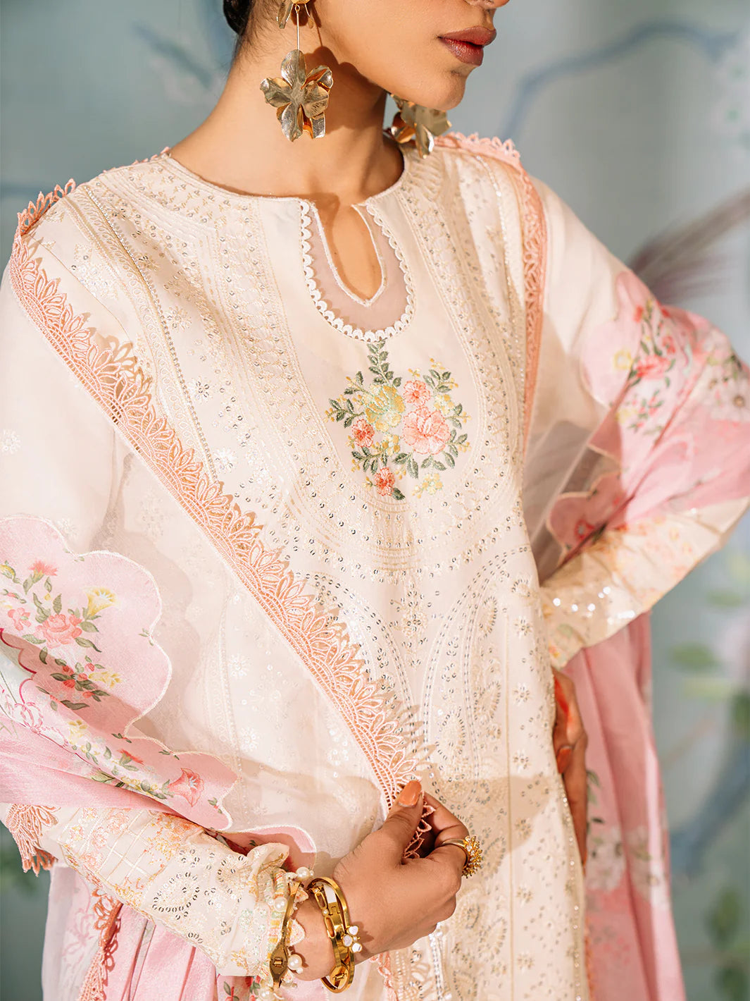 Bin Ilyas | La Hira Spring Summer 24 | 205-A - Khanumjan  Pakistani Clothes and Designer Dresses in UK, USA 