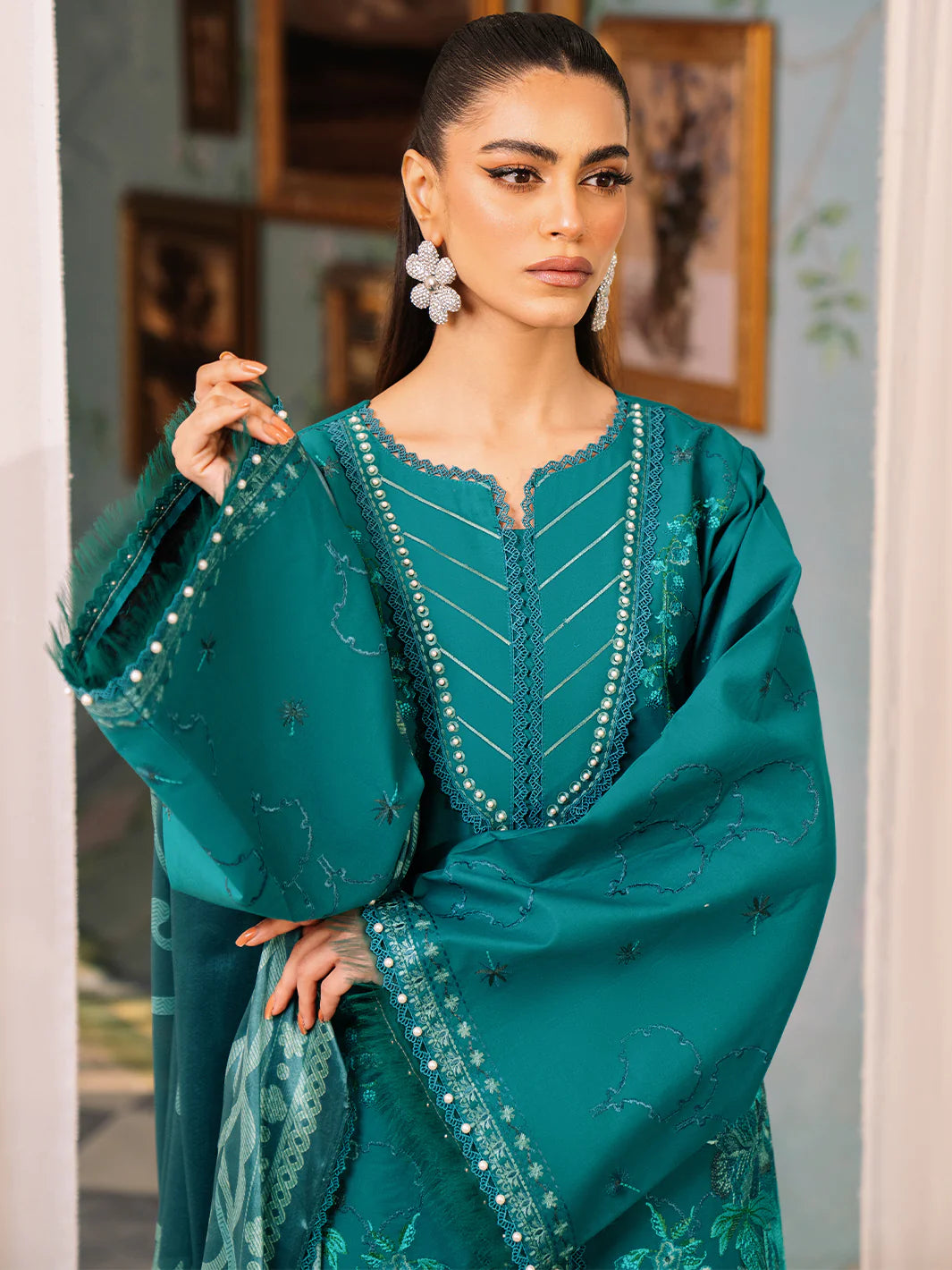 Bin Ilyas | La Hira Spring Summer 24 | 207-A - Khanumjan  Pakistani Clothes and Designer Dresses in UK, USA 