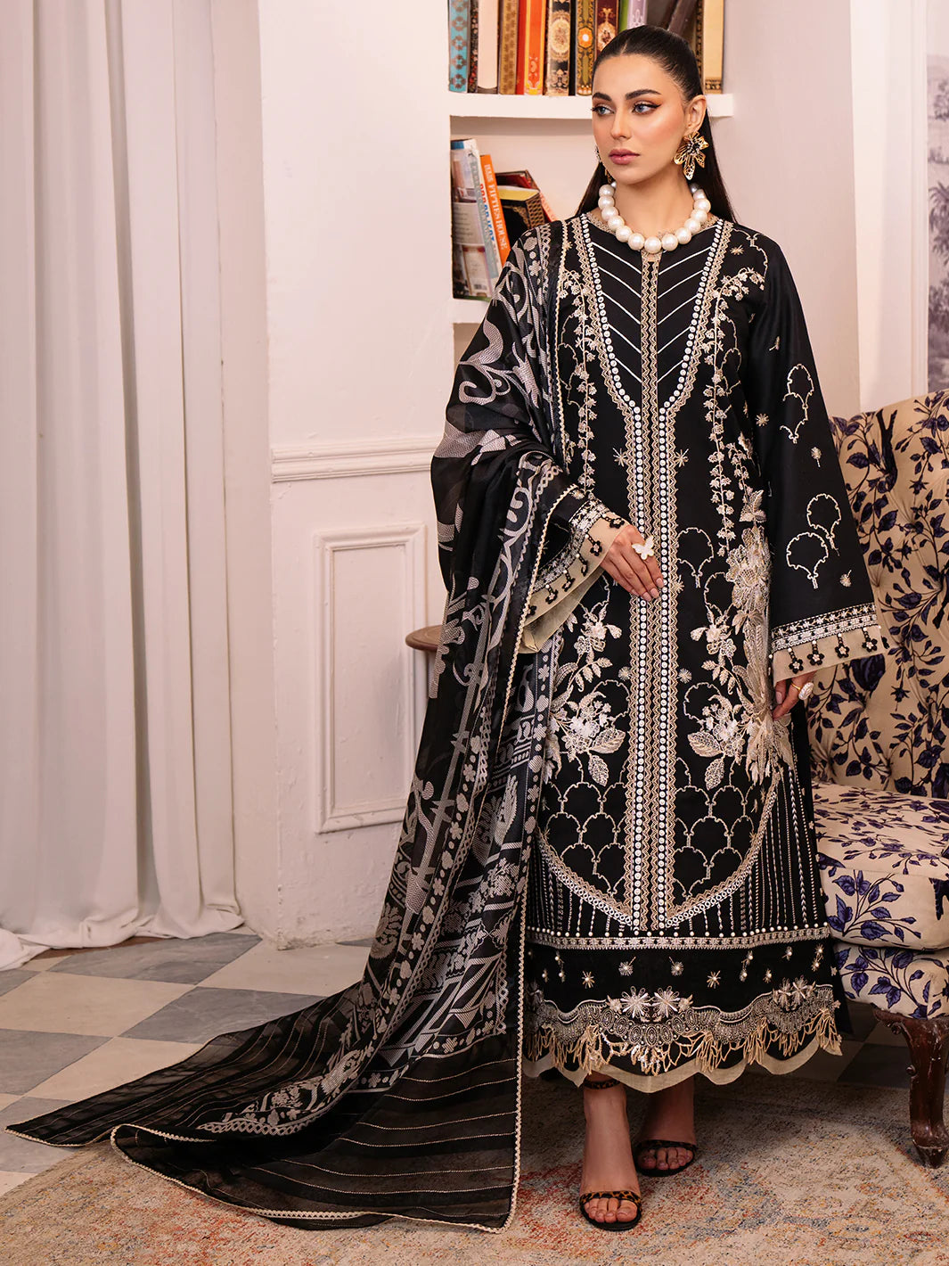 Bin Ilyas | La Hira Spring Summer 24 | 207-B - Khanumjan  Pakistani Clothes and Designer Dresses in UK, USA 