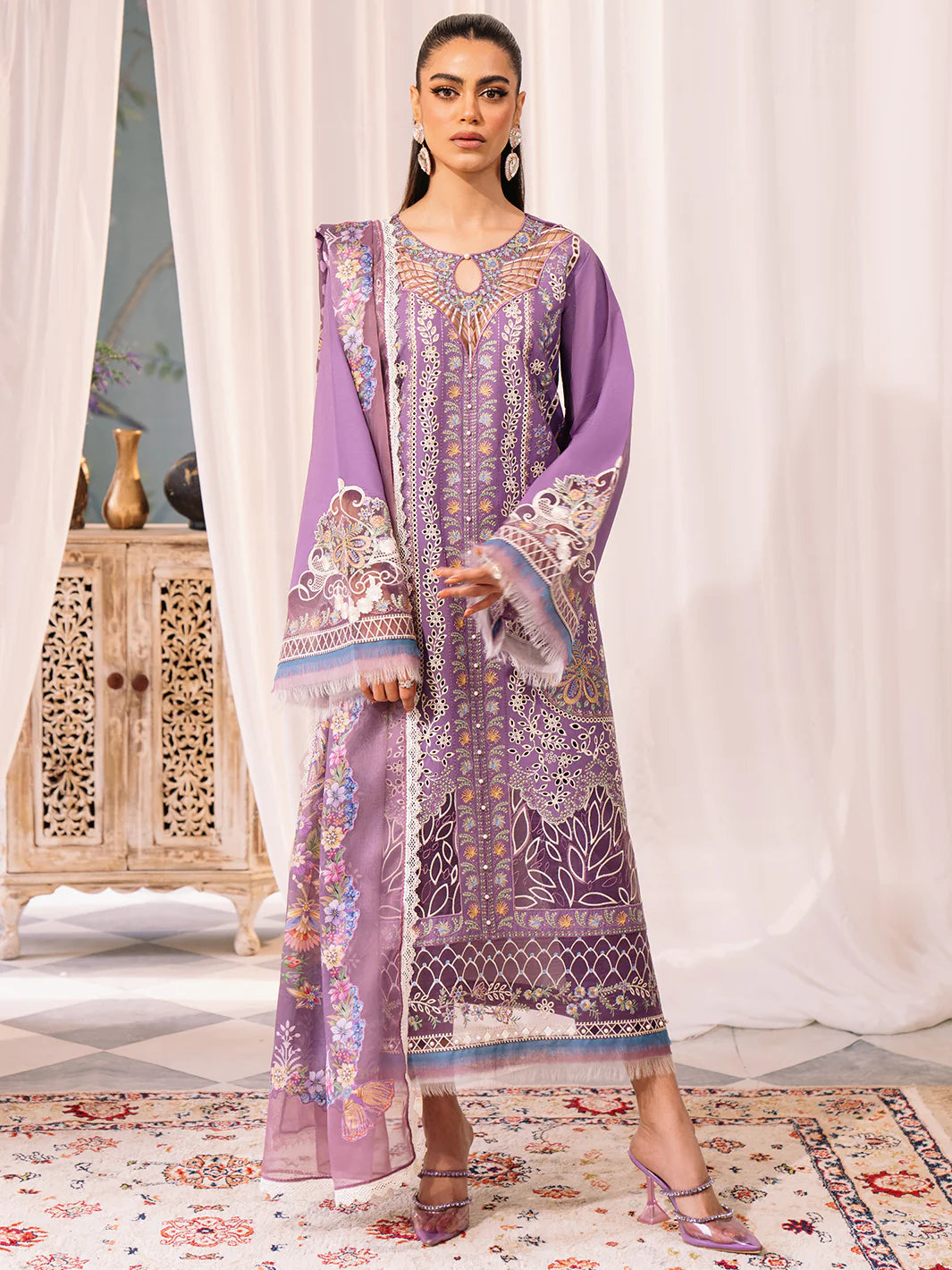 Bin Ilyas | La Hira Spring Summer 24 | 201-B - Khanumjan  Pakistani Clothes and Designer Dresses in UK, USA 