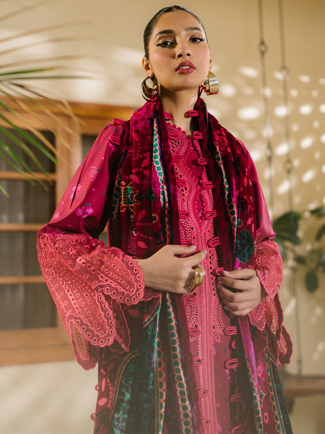 Bin Ilyas | Olivia Embroidered Winter 24 |  527 - A