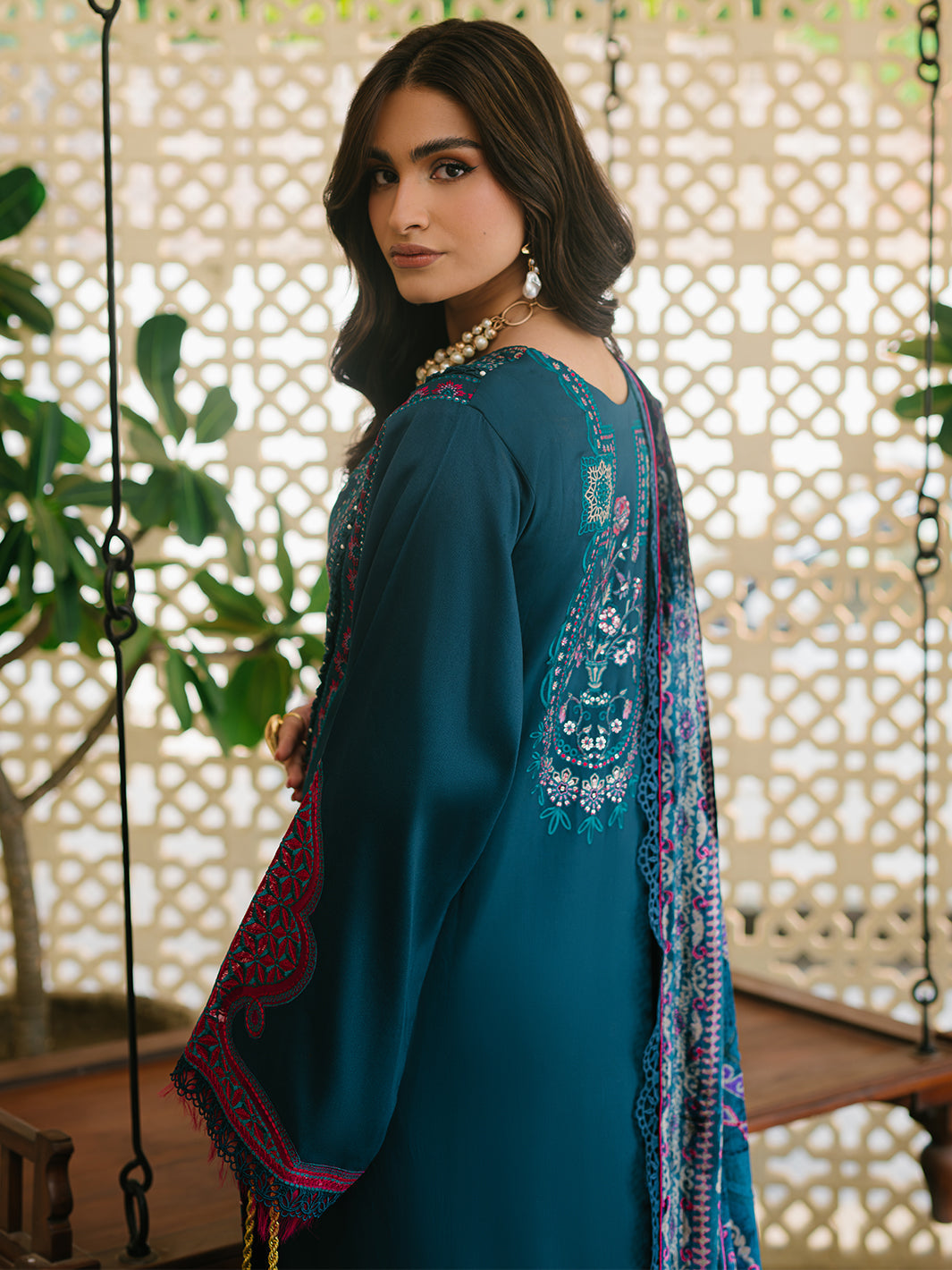 Bin Ilyas | Olivia Embroidered Winter 24 |  521 - B