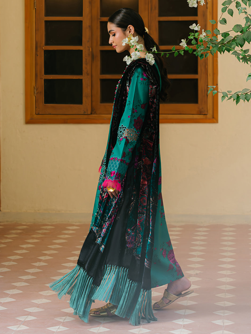 Bin Ilyas | Olivia Embroidered Winter 24 |  526 - B