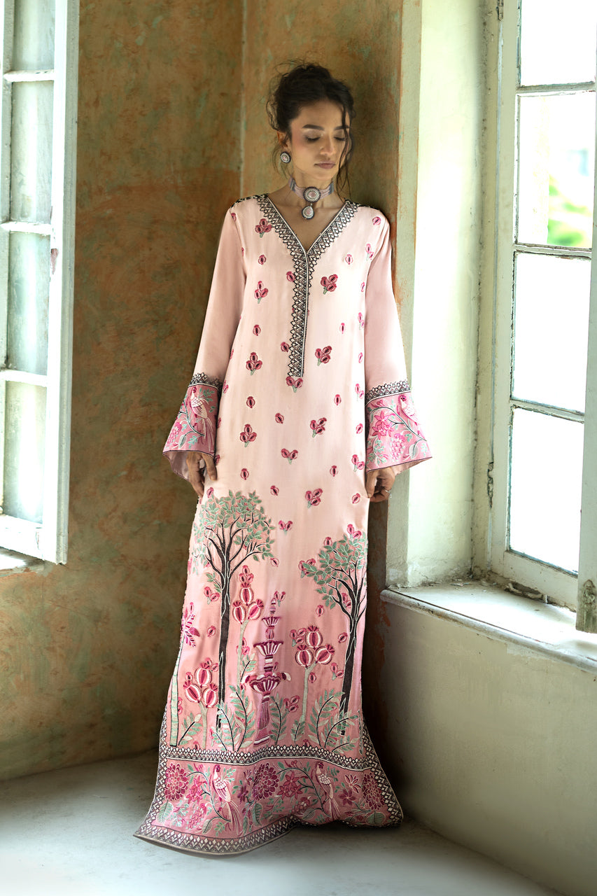 Zainab Chottani | Summer Edition 26 | Blush Serenade Kaftan