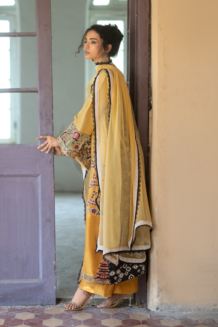 Zainab Chottani | Summer Edition 26 |Butter Yellow