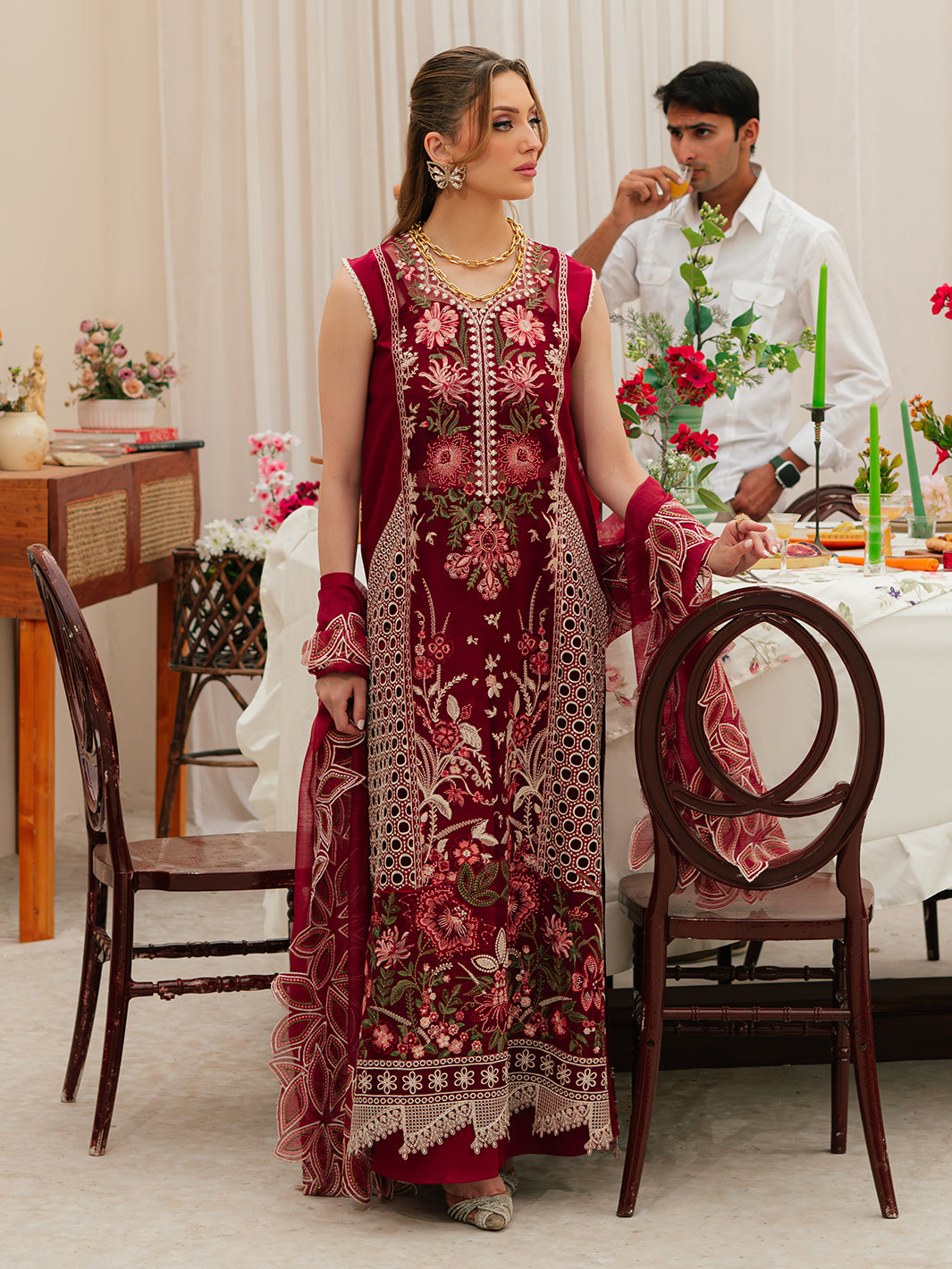 Mahnur | Allenura Luxury Lawn 24 | CELESTIAL - Khanumjan  Pakistani Clothes and Designer Dresses in UK, USA 