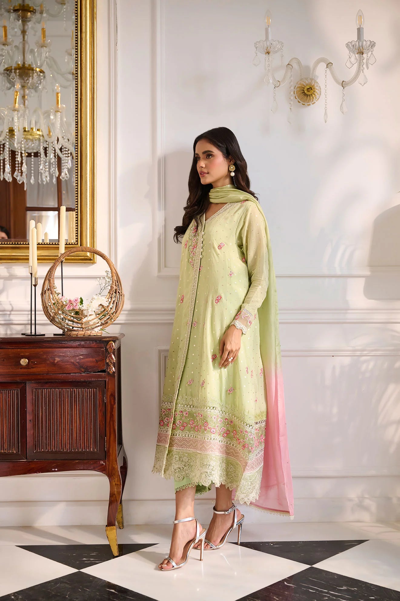 Dhanak | Festive Edit | 2378 - Khanumjan  Pakistani Clothes and Designer Dresses in UK, USA 