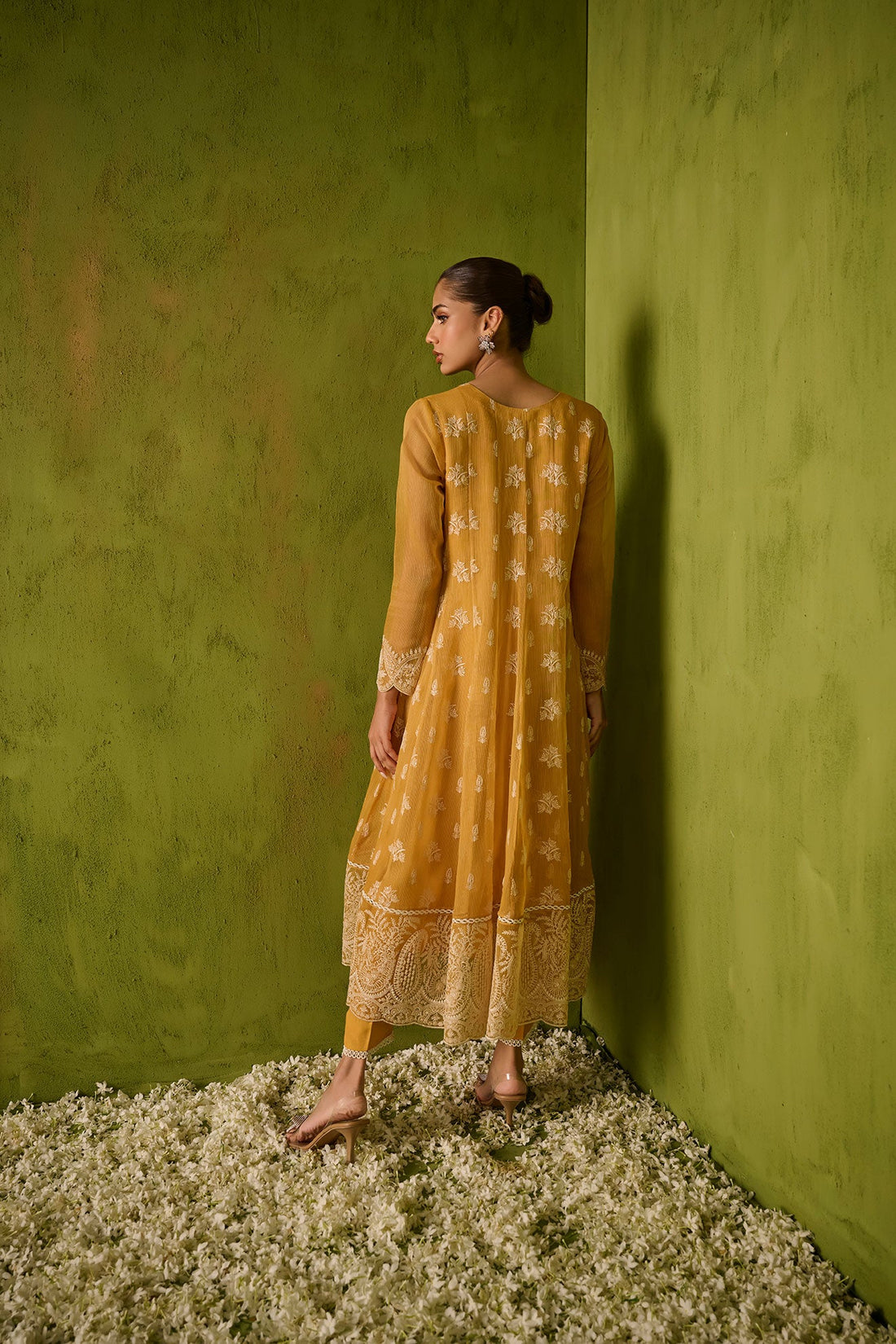 Dhanak | Festive Signature Pret | SS24DA-2479 MUSTARD