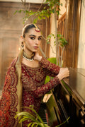 Dhanak | Bridal Couture | HF-3009 RED - Khanumjan  Pakistani Clothes and Designer Dresses in UK, USA 