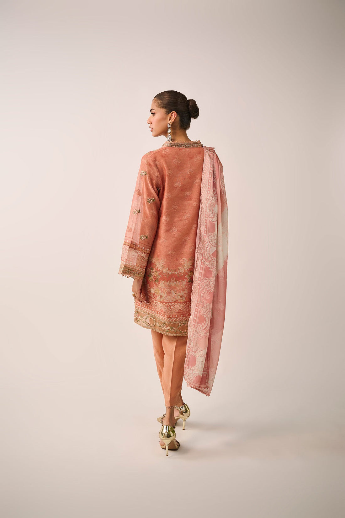 Dhanak | Festive Signature Pret | SS24DA-2477 RUST