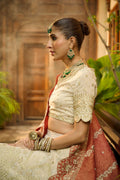 Dhanak | Bridal Couture | HF-3006 BEIGE - Khanumjan  Pakistani Clothes and Designer Dresses in UK, USA 
