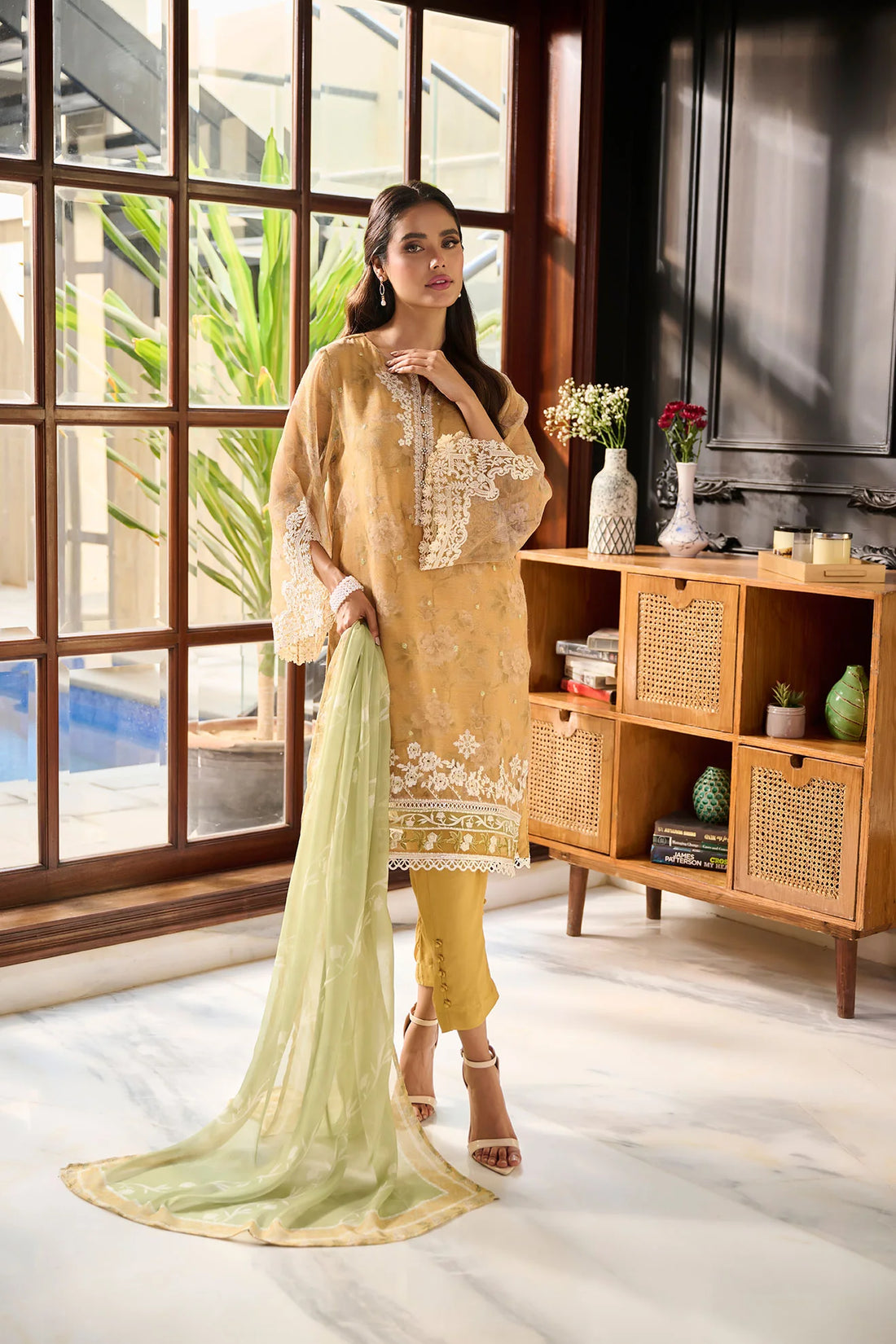 Dhanak | Festive Edit | 2386 - Khanumjan  Pakistani Clothes and Designer Dresses in UK, USA 