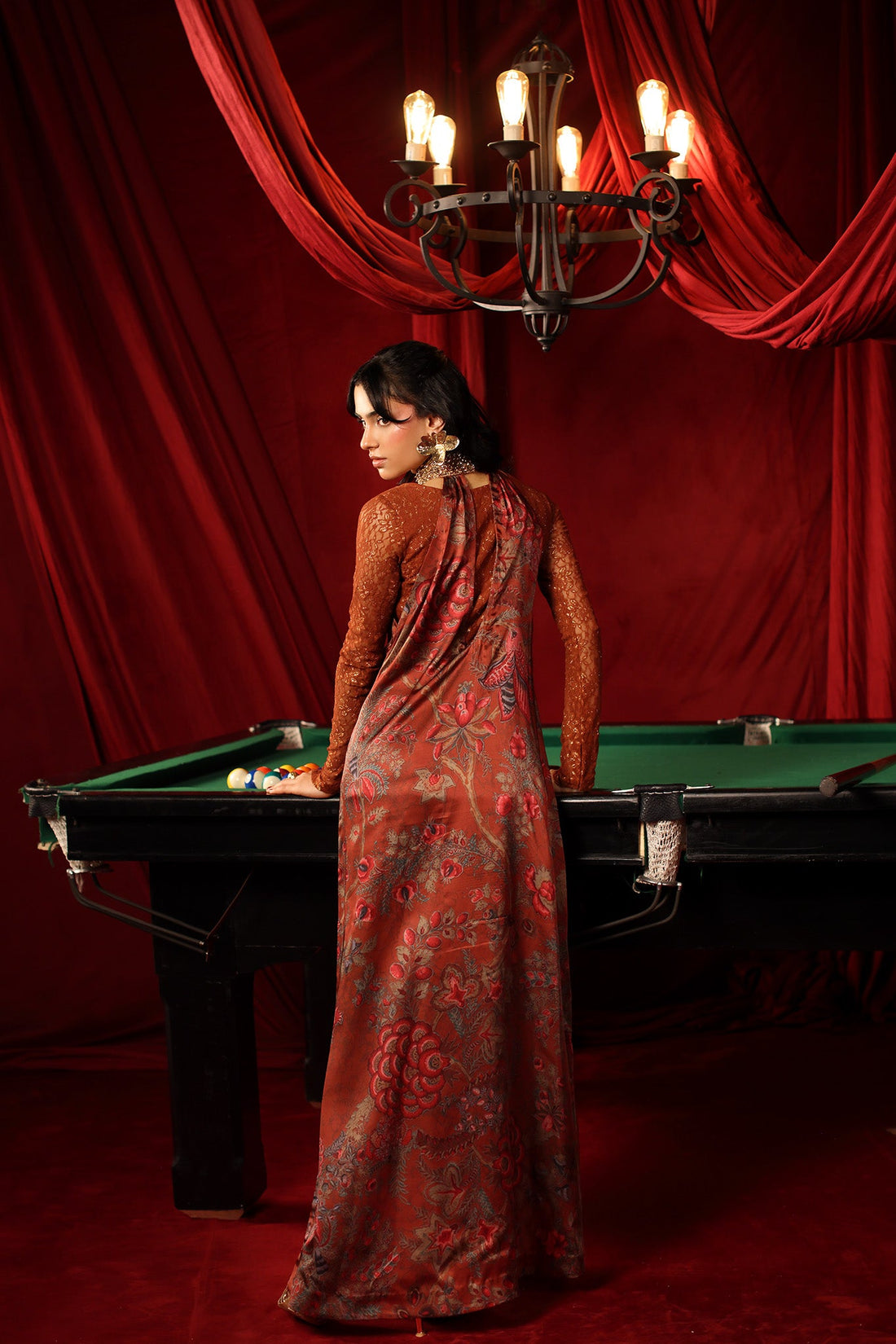 Musferah Saad | The Elite Club | Crimson Sienna