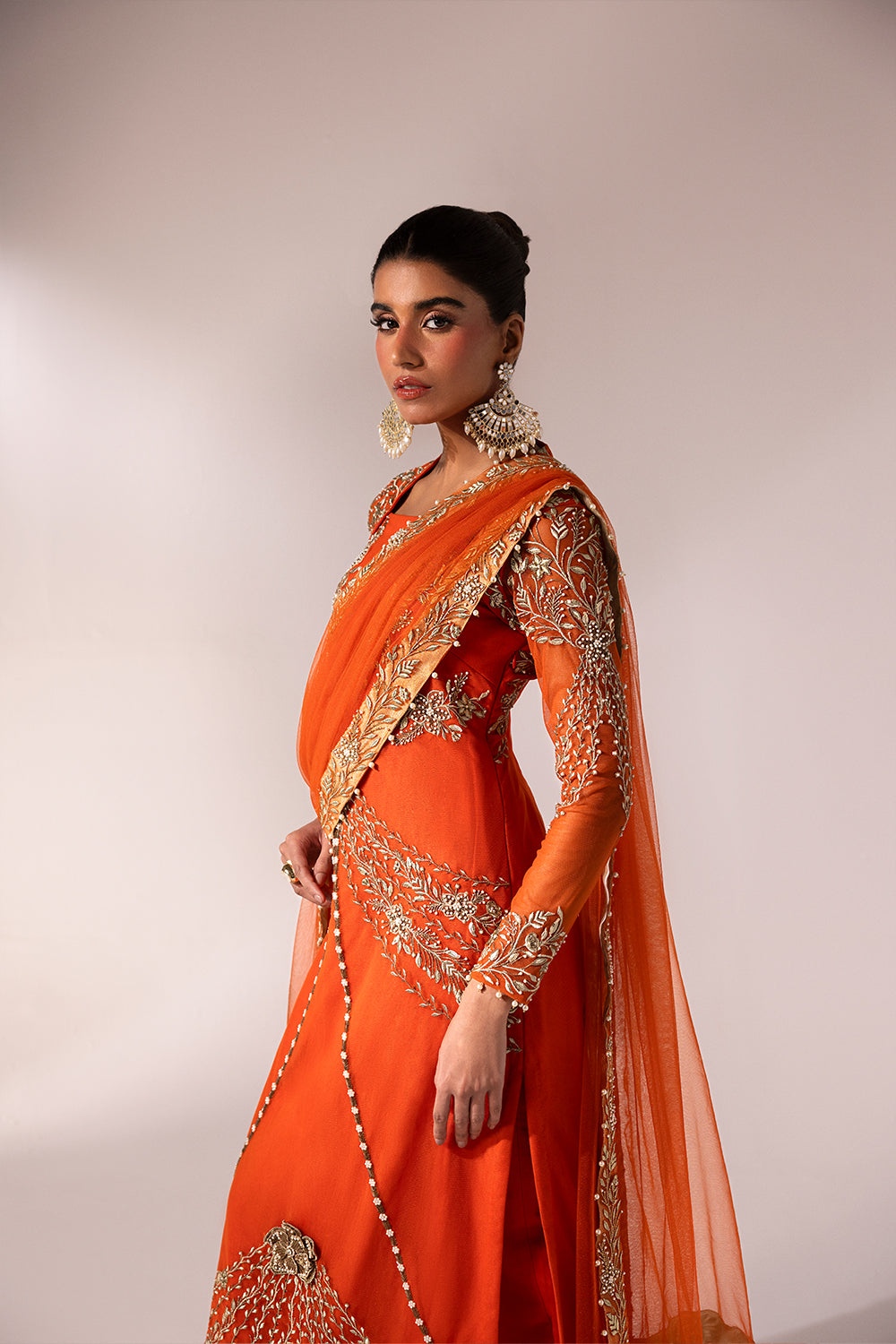 Caia | Regine Luxury Formal’23 | TANGERINE - Khanumjan  Pakistani Clothes and Designer Dresses in UK, USA 