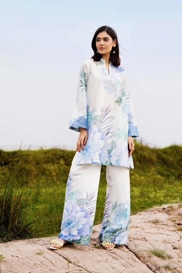 Adans Libas | Embrodiered Co Ord Sets | Camelia 4092