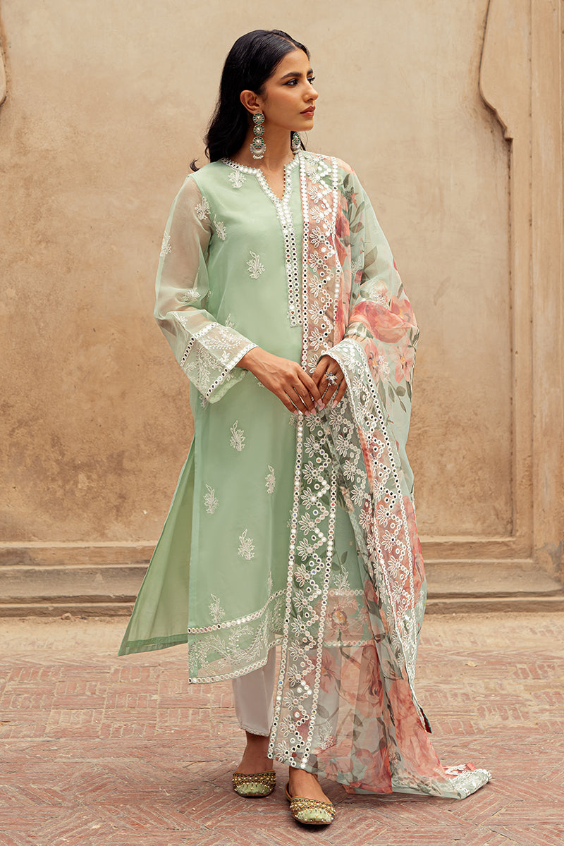 Cross Stitch | Eid Collection | ETHEREAL MINT - Khanumjan  Pakistani Clothes and Designer Dresses in UK, USA 