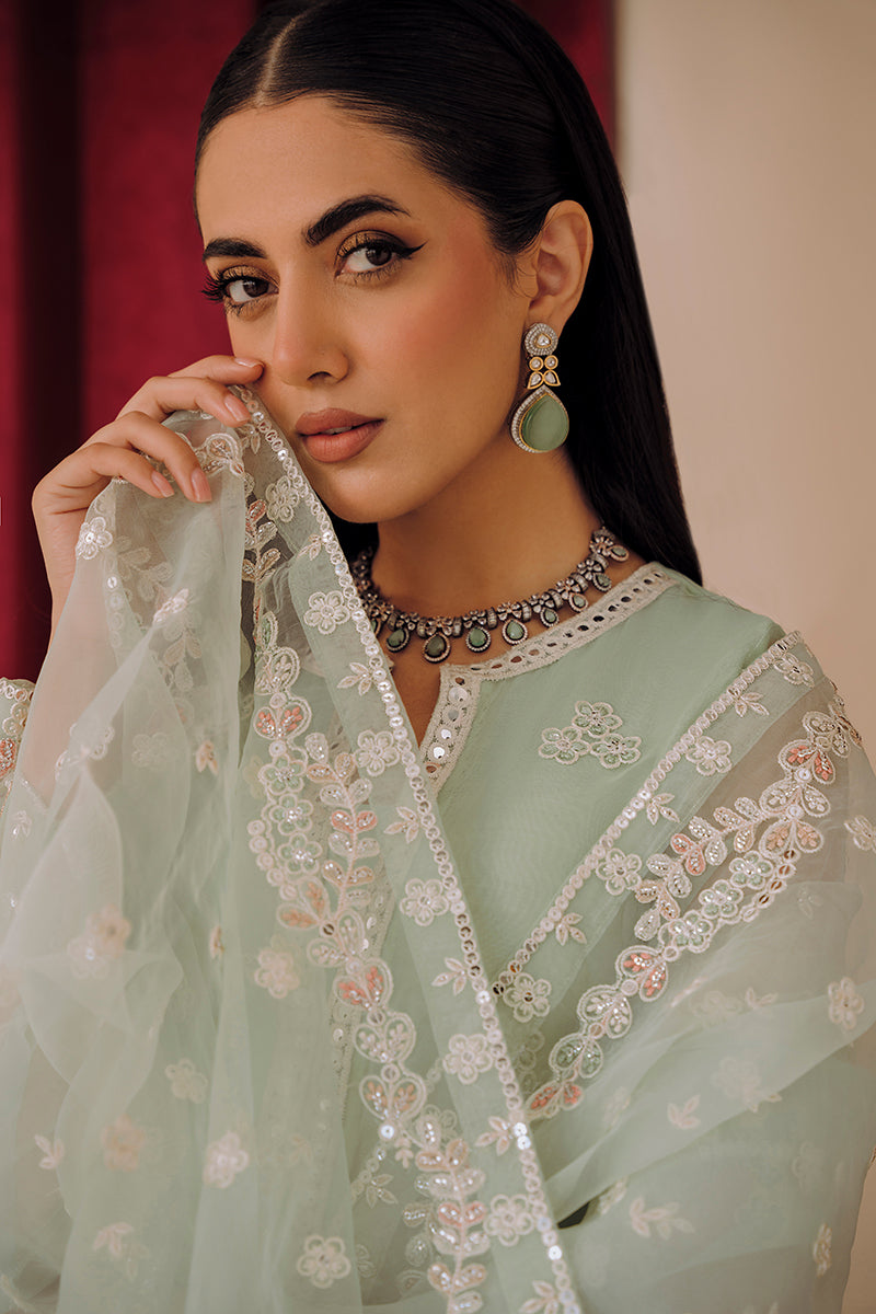 Cross Stitch | Eid Collection | MINTY GLAZE - Khanumjan  Pakistani Clothes and Designer Dresses in UK, USA 