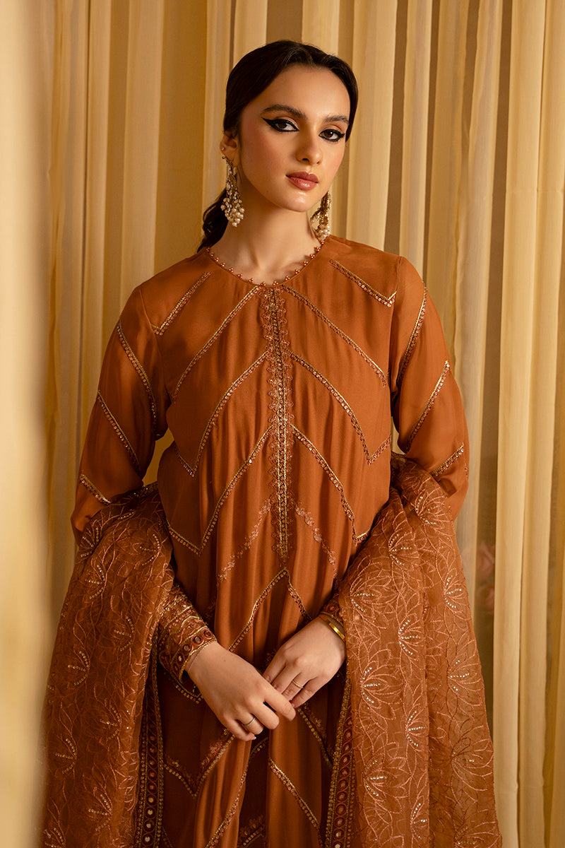 Cross Stitch | Eid Collection | AMBER GOLD - Khanumjan  Pakistani Clothes and Designer Dresses in UK, USA 