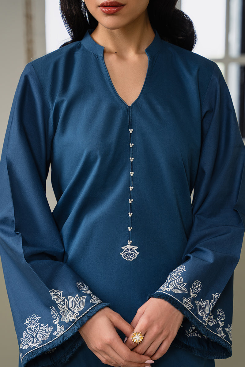 Cross Stitch | Eid Collection | PEARL BLUE - Khanumjan  Pakistani Clothes and Designer Dresses in UK, USA 