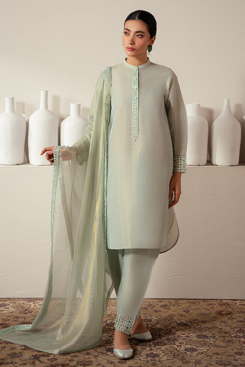 Cross Stitch | Eid Collection | GREEN MIST - Khanumjan  Pakistani Clothes and Designer Dresses in UK, USA 