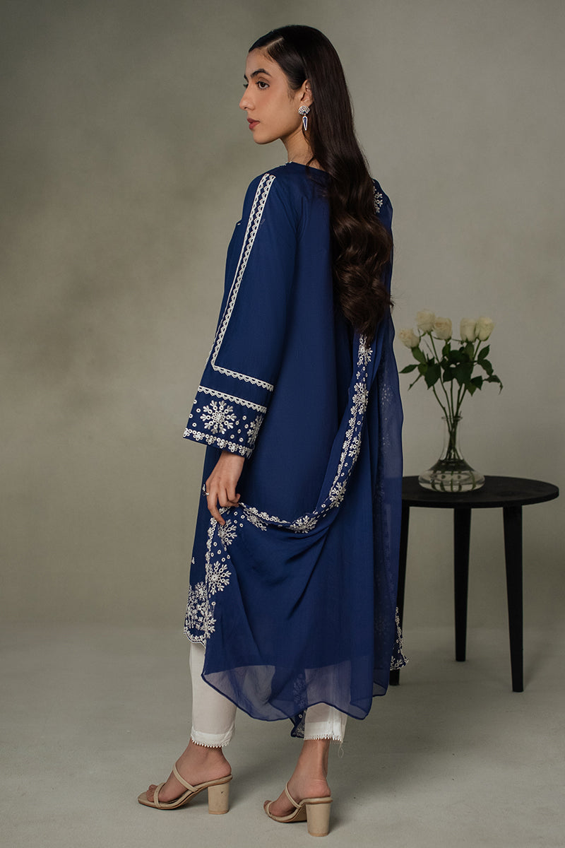 Cross Stitch | Eid Collection | MIDNIGHT BLUE - Khanumjan  Pakistani Clothes and Designer Dresses in UK, USA 