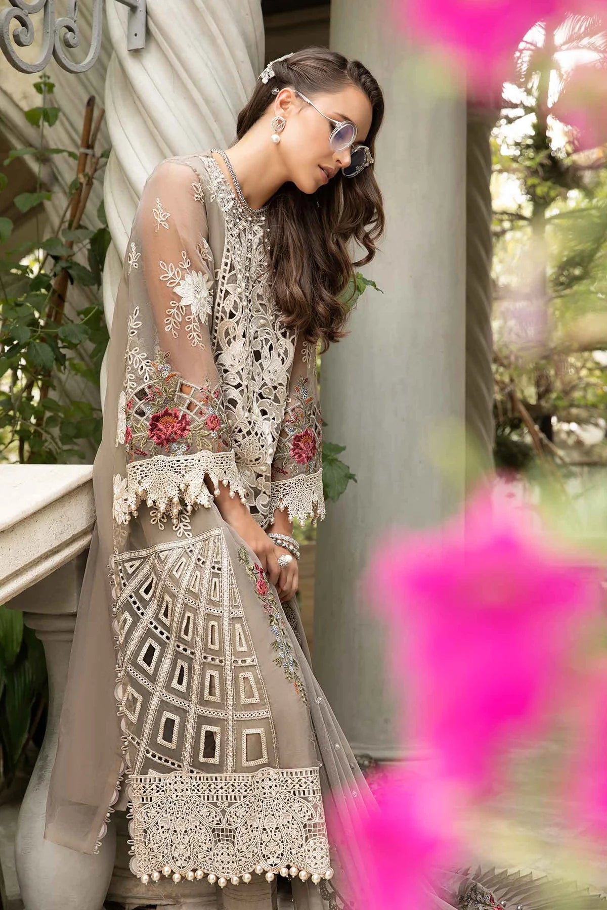 Maria B | Eid Lawn Collection | 01 - Khanumjan  Pakistani Clothes and Designer Dresses in UK, USA 