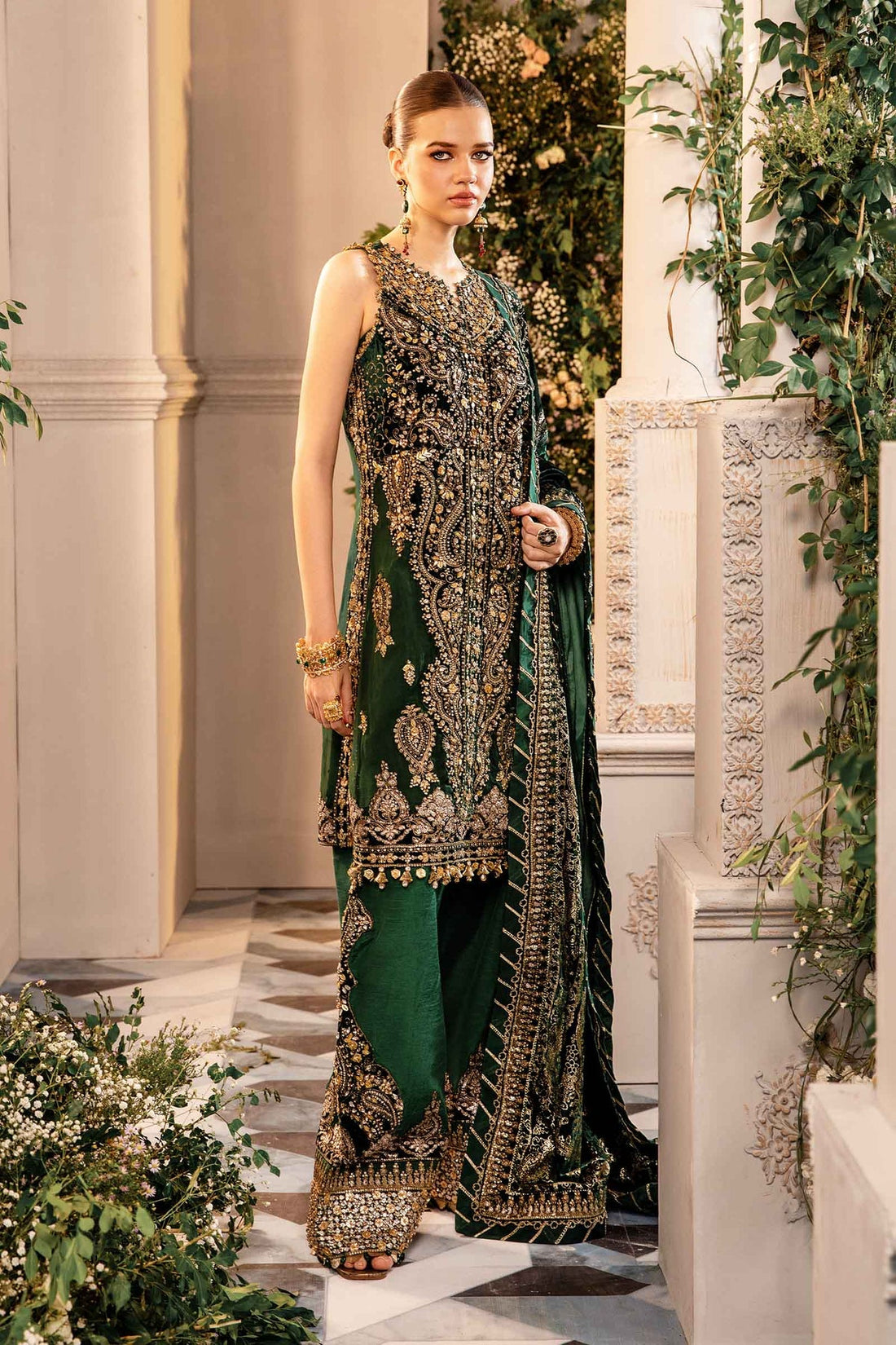 Maria B | Embroidered Formals 24 | Organza Suit | BD-2904