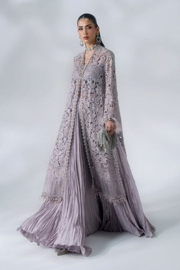 Maria B | Mbroidered Wedding Formals 26 | BD-3105-Dusty Lilac