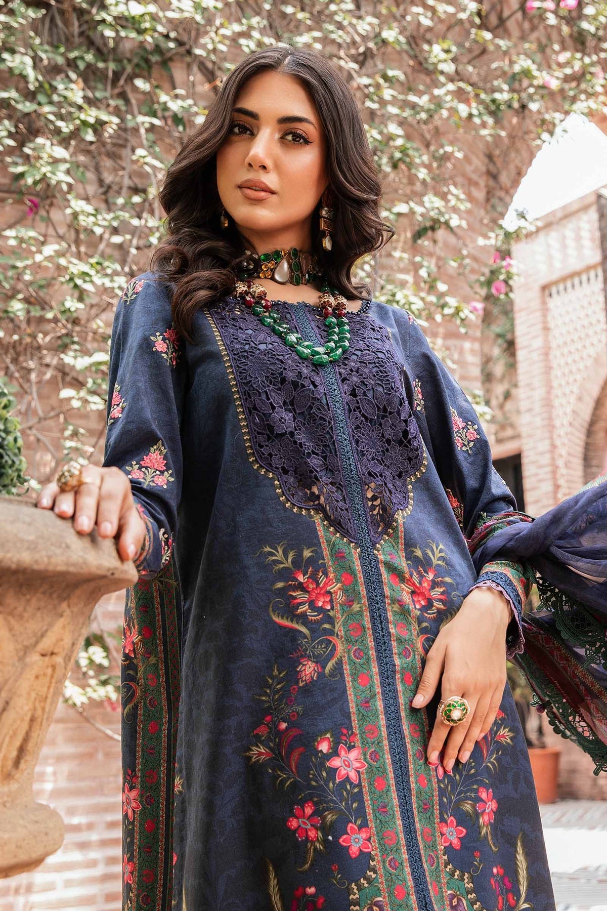 Maria.B | M Print Eid Edit | MPT-2206-B - Khanumjan  Pakistani Clothes and Designer Dresses in UK, USA 