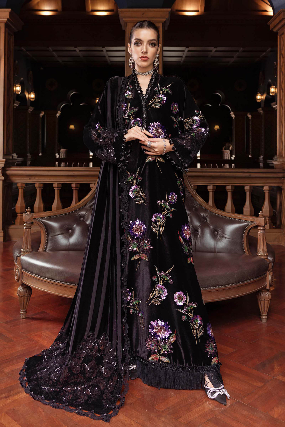 Maria B Winter Luxe 25 | Pakistani Designer Dresses UK Tagged "Black" Maria B Winter Luxe 25 | Pakistani Designer Dresses UK Tagged "Black"