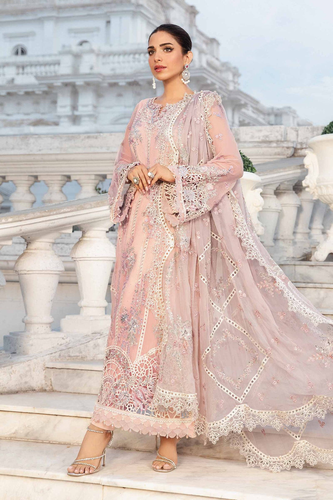 Maria B | Chiffon Formals 24 | Chiffon Suit | MPC-24-106