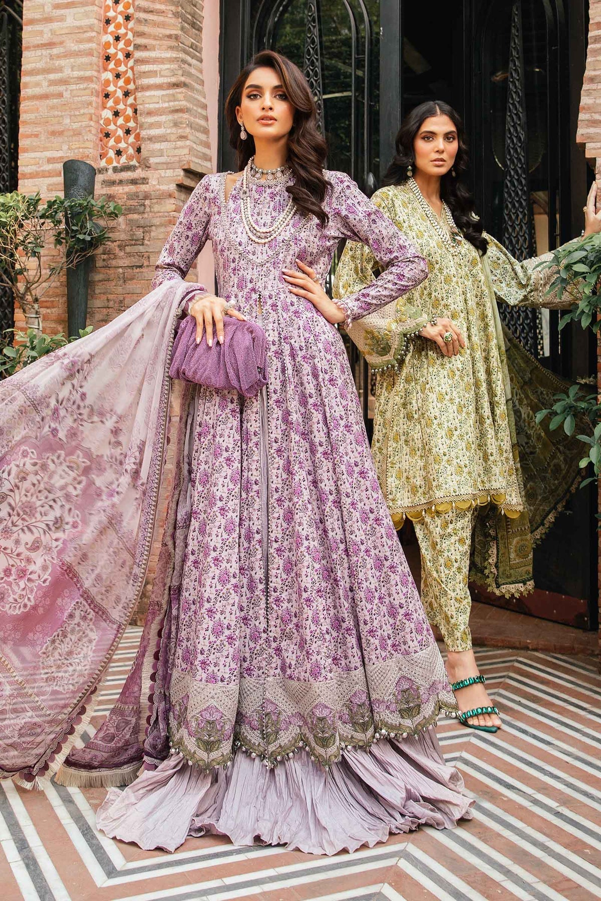 Maria.B | M Print Eid Edit | MPT-2207-B - Khanumjan  Pakistani Clothes and Designer Dresses in UK, USA 