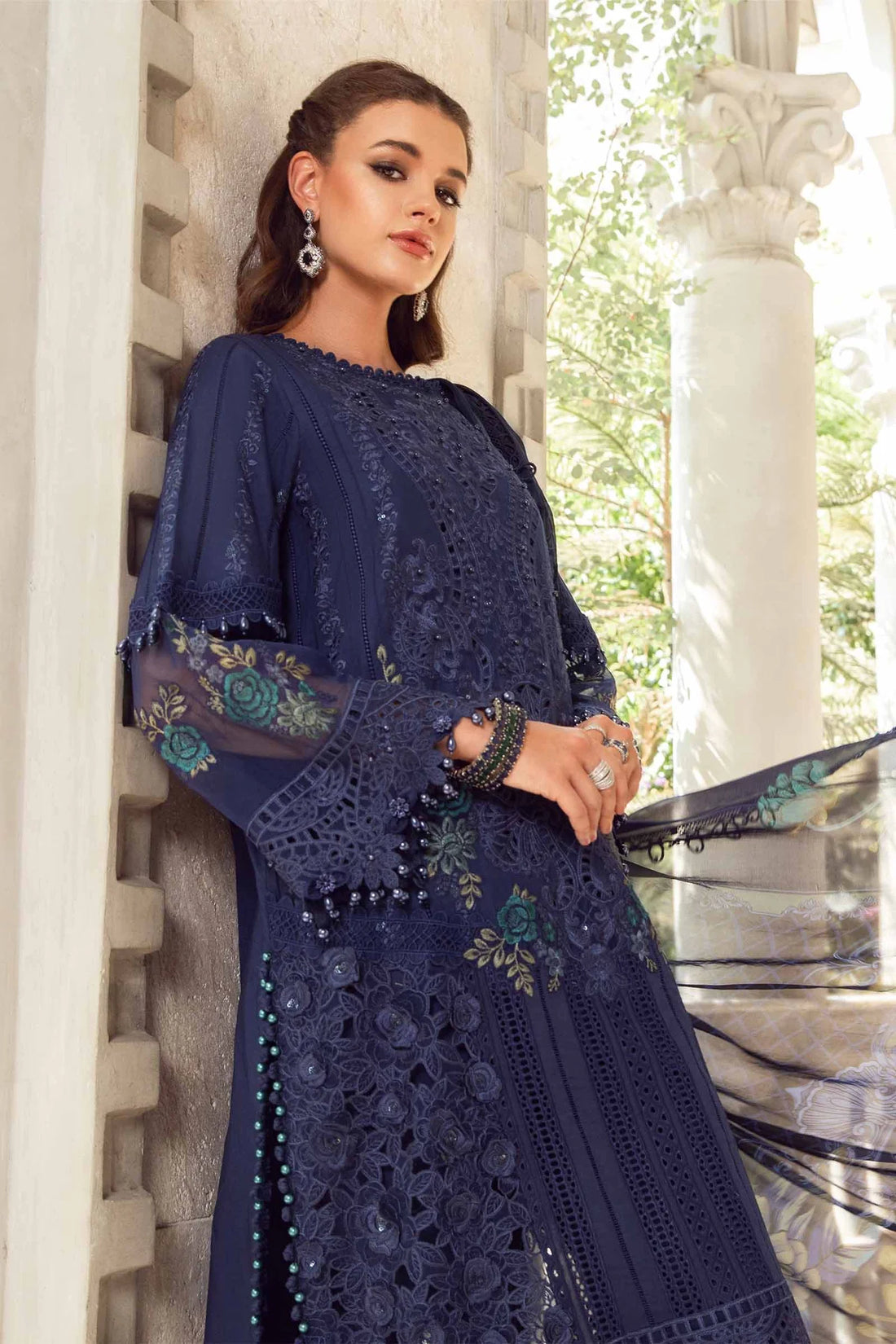 Maria B | Eid Lawn Collection |  09 - Khanumjan  Pakistani Clothes and Designer Dresses in UK, USA 