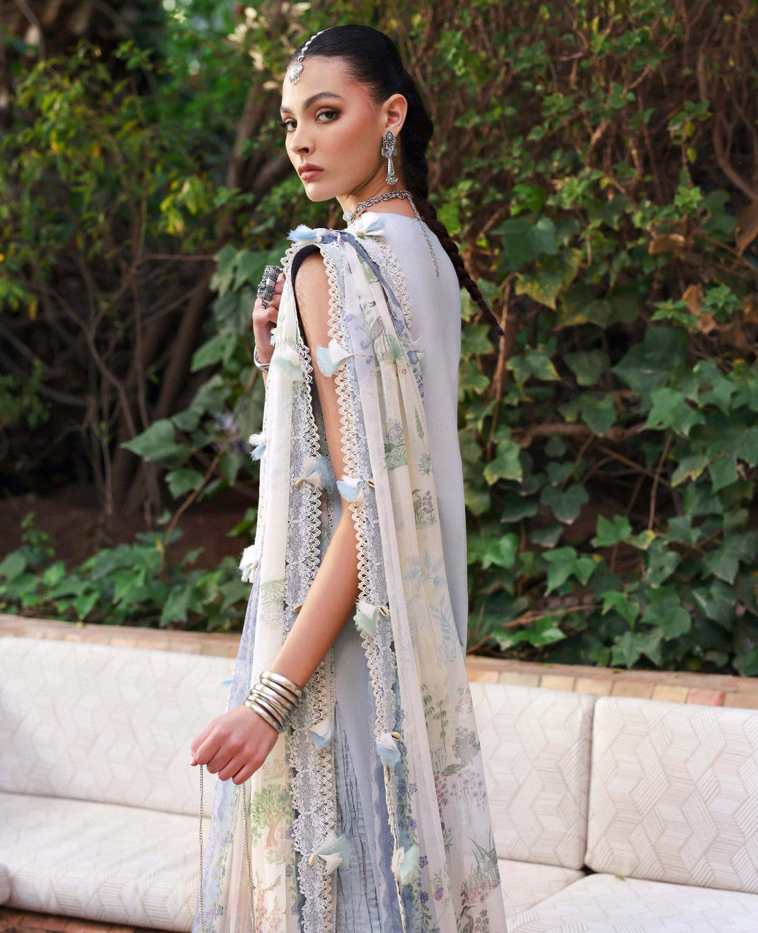 Republic Womenswear | Reine Luxury Lawn 26 | Iris