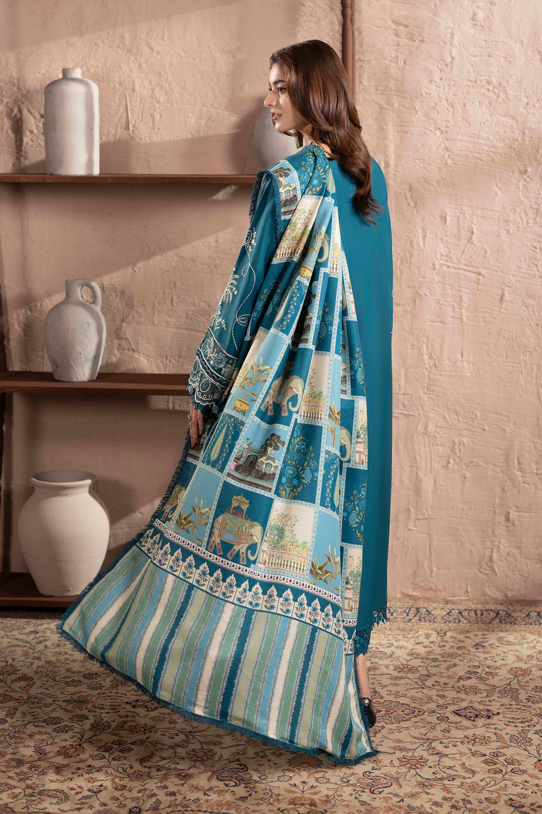 Adans Libas | Dhanak Embroidered 26 | AL-02